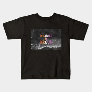 Disabled and Proud: Lesbian Kids T-Shirt